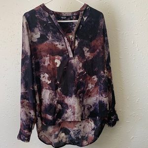 Purple Work Blouse